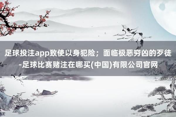 足球投注app致使以身犯险；面临极恶穷凶的歹徒-足球比赛赌注在哪买(中国)有限公司官网