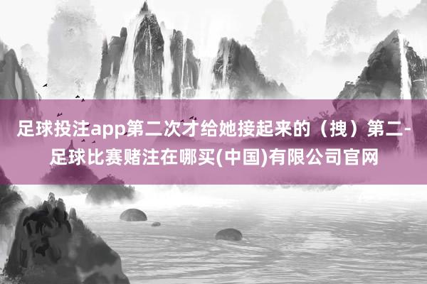 足球投注app第二次才给她接起来的（拽）第二-足球比赛赌注在哪买(中国)有限公司官网