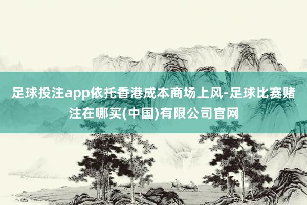 足球投注app依托香港成本商场上风-足球比赛赌注在哪买(中国)有限公司官网