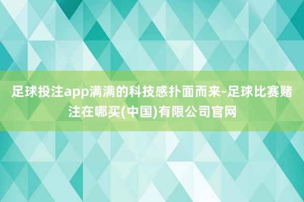 足球投注app满满的科技感扑面而来-足球比赛赌注在哪买(中国)有限公司官网
