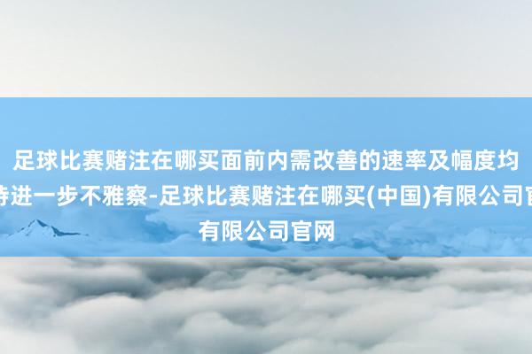 足球比赛赌注在哪买面前内需改善的速率及幅度均有待进一步不雅察-足球比赛赌注在哪买(中国)有限公司官网