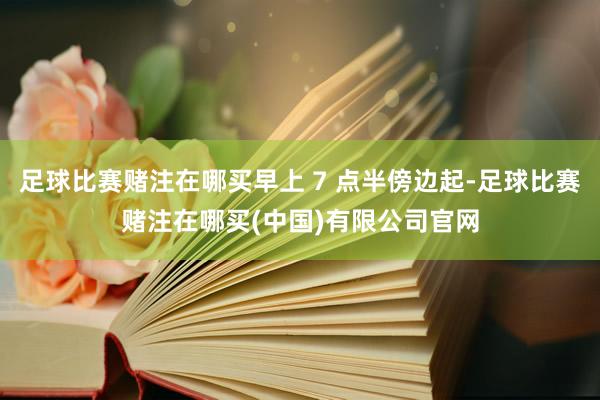 足球比赛赌注在哪买早上 7 点半傍边起-足球比赛赌注在哪买(中国)有限公司官网