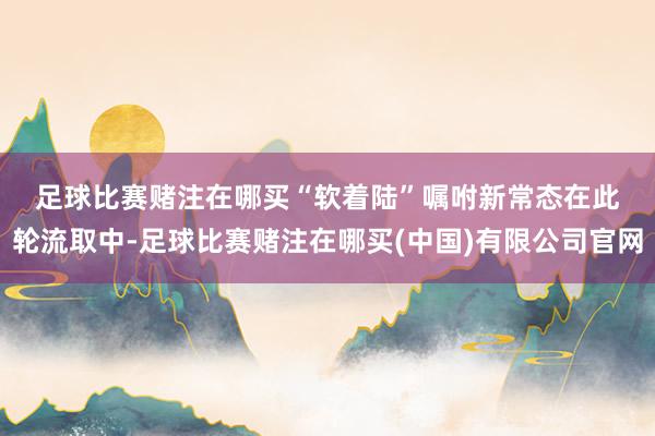 足球比赛赌注在哪买　　“软着陆”嘱咐新常态　　在此轮流取中-足球比赛赌注在哪买(中国)有限公司官网