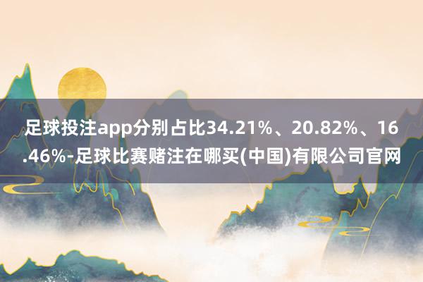 足球投注app分别占比34.21%、20.82%、16.46%-足球比赛赌注在哪买(中国)有限公司官网