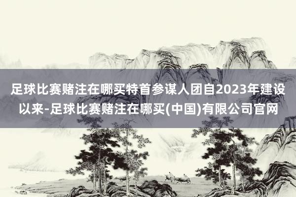 足球比赛赌注在哪买特首参谋人团自2023年建设以来-足球比赛赌注在哪买(中国)有限公司官网