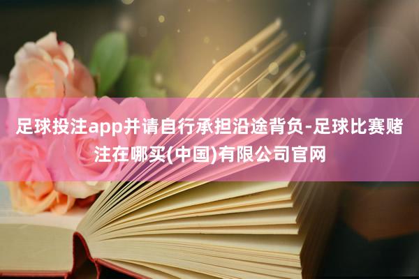 足球投注app并请自行承担沿途背负-足球比赛赌注在哪买(中国)有限公司官网