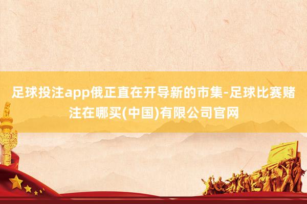 足球投注app俄正直在开导新的市集-足球比赛赌注在哪买(中国)有限公司官网